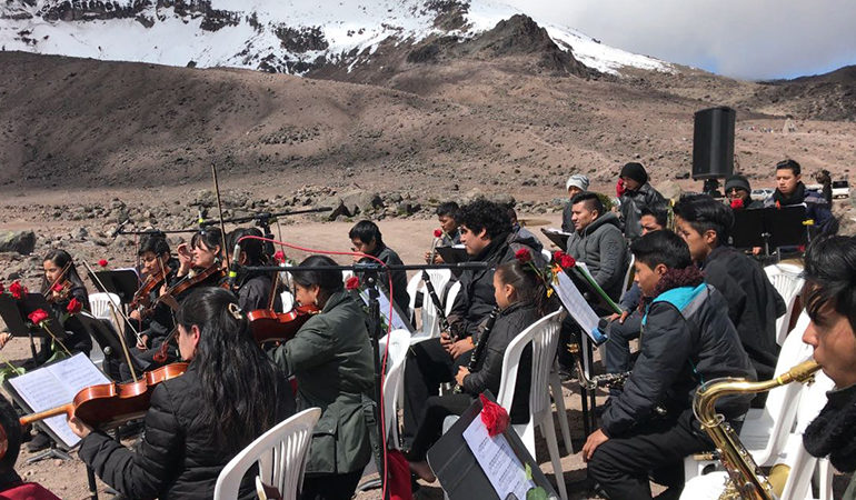 ORQUESTA SINFÓNICA CELEBRA SU ANIVERSARIO  CON UN CONCIERTO EN EL CHIMBORAZO