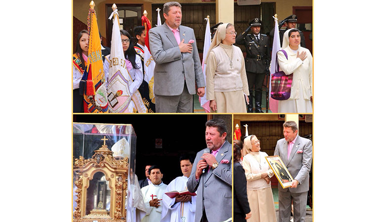 LAS RELIQUIAS DE SANTA MARIANITA LLEGARON A GUARANDA