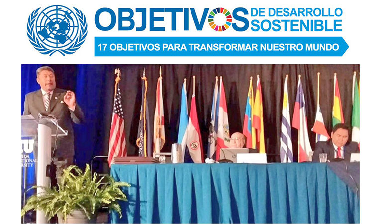 ALCALDE DE GUARANDA, REPRESENTA A ECUADOR EN TALLER INTERNACIONAL SOBRE LOS “OBJETIVOS DE DESARROLLO SOSTENIBLE”