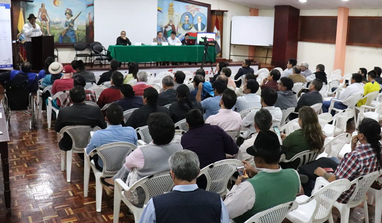 ALCALDE DE GUARANDA ENTREGA LA FIESTA DEL CARNAVAL A SUS VERDADEROS PROTAGONISTAS