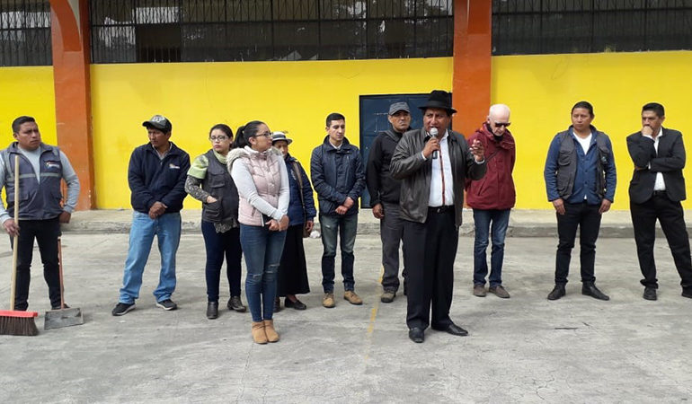 DIRECCIÓN DE GESTIÓN AMBIENTAL REALIZO UNA MINGA CON LAS PERSONAS PRIVADAS DE SU LIBERTAD DEL CENTRO DE REABILITACION SOCIAL DE GUARANDA