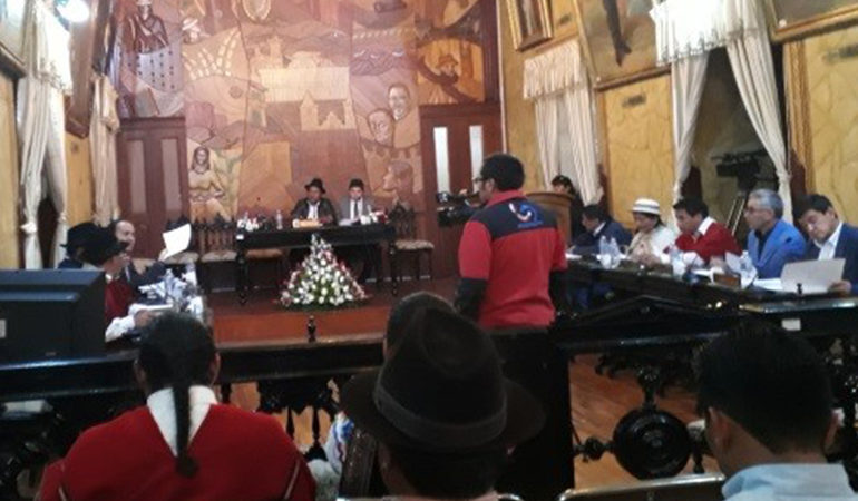 SESION DE CONCEJO MUNICIPAL DEL GAD GUARANDA