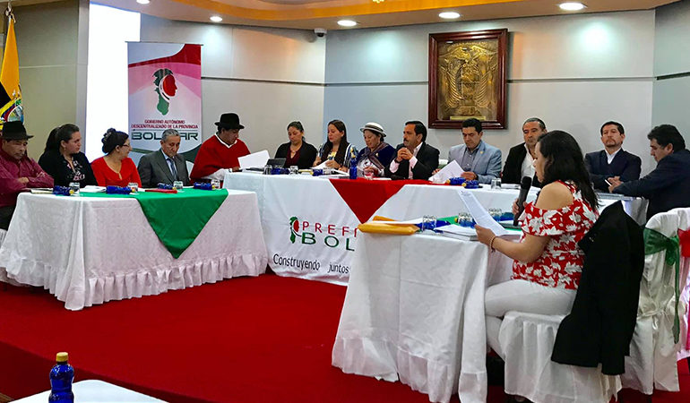 CONSEJEROS Y PREFECTO APRUEBAN PRESUPUESTO PROVINCIAL 2019