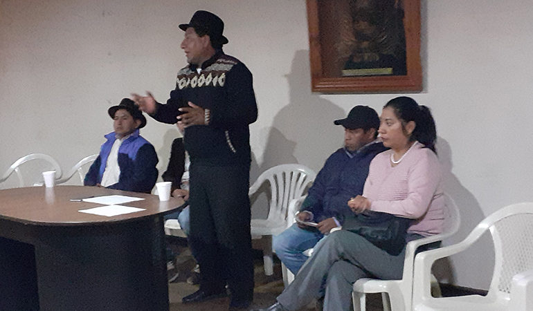 ALCALDE DE LA CIUDAD COMPROMETE SU APOYO PARA RESTABLECER EL INSTITUTO DE MÚSICA DE LA PARROQUIA SAN LORENZO DEL CANTÓN GUARANDA