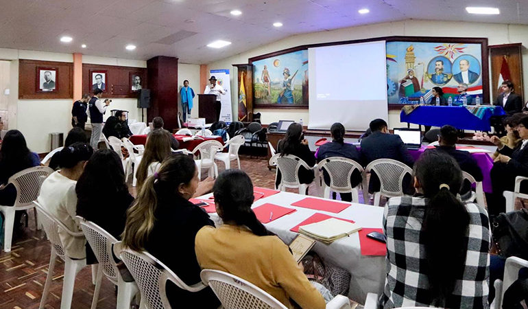 MUNICIPIO DE GUARANDA PARTICIPÓ DEL TALLER  “PROYECTO SALUD Y DESARROLLO EN LA PRIMERA INFANCIA”