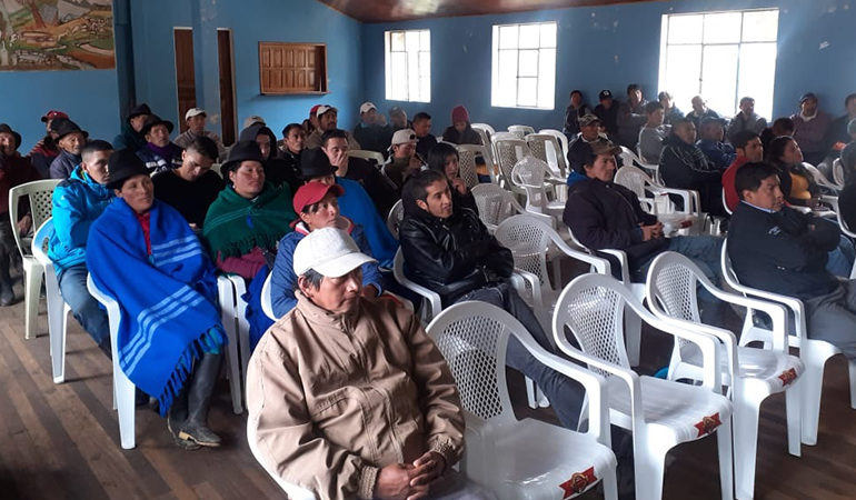 PRESUPUESTO PARTICIPATIVO 2020 EN LA PARROQUIA DE SALINAS