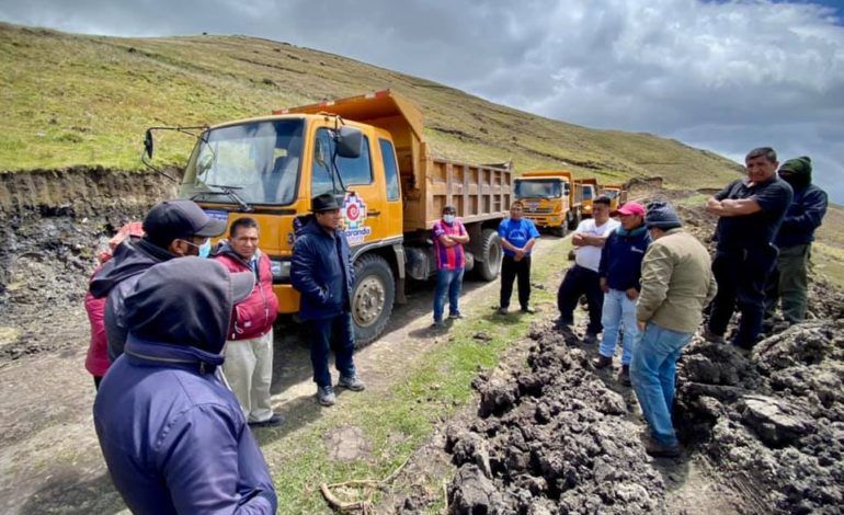 CONSTRUCCIÓN DE LA VÍA PUENEBATA-SIMIATUG EVOCA ACCIONES SOLIDARIAS