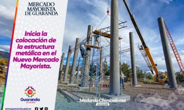 INICIA LA SEGUNDA FASE DE CONSTRUCCIÓN DEL “NUEVO MERCADO MAYORISTA DE GUARANDA”