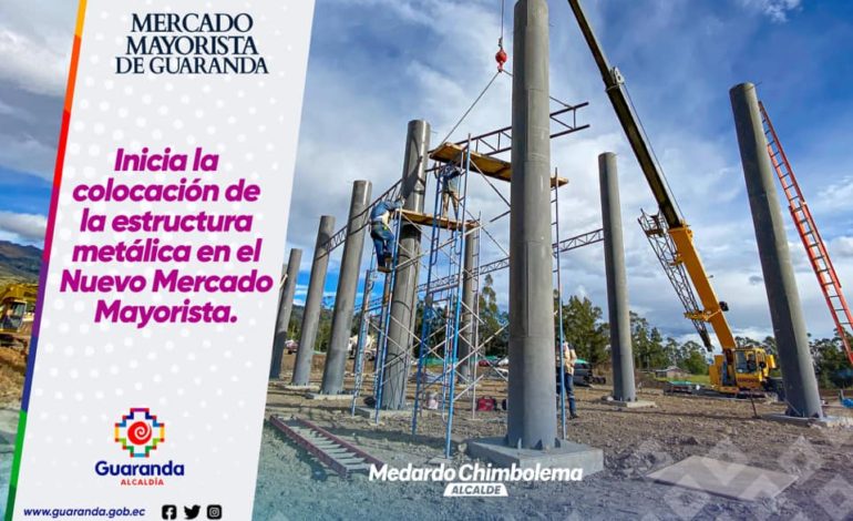 INICIA LA SEGUNDA FASE DE CONSTRUCCIÓN DEL “NUEVO MERCADO MAYORISTA DE GUARANDA”