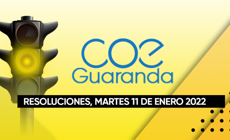 COE GUARANDA ANUNCIÓ NUEVAS MEDIDAS DE PREVENCIÓN PARA HACER FRENTE AL AUMENTO DE CASOS DE COVID-19 EN EL CANTÓN.