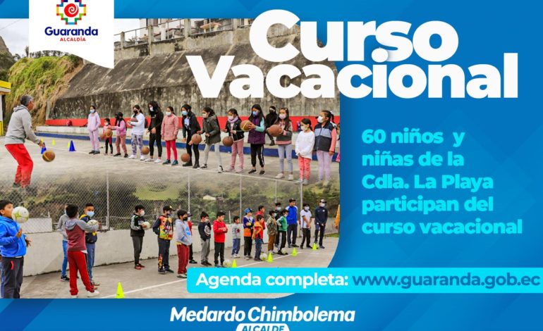 INICIÓ LOS CURSOS VACACIONALES GRATUITOS  “VIVE EL VERANO”