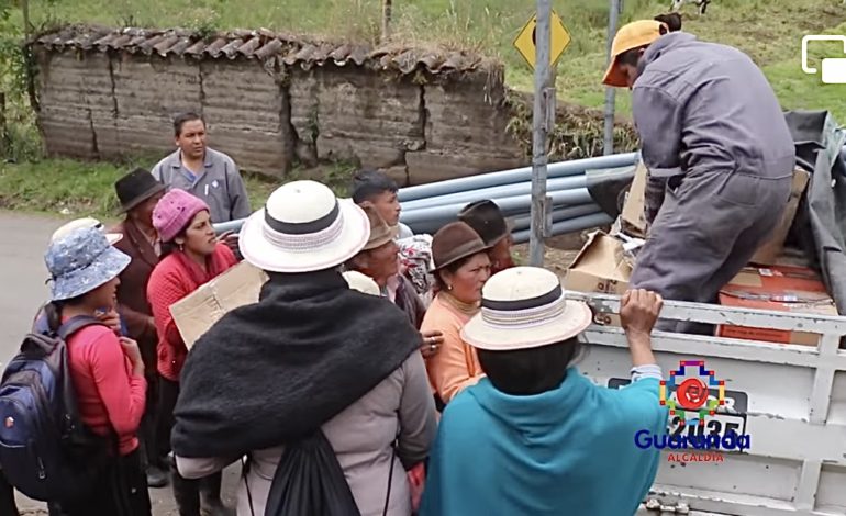 KILITAWA RECIBE ACCESORIOS Y MATERIALES PARA EL SISTEMA DE AGUA POTABLE