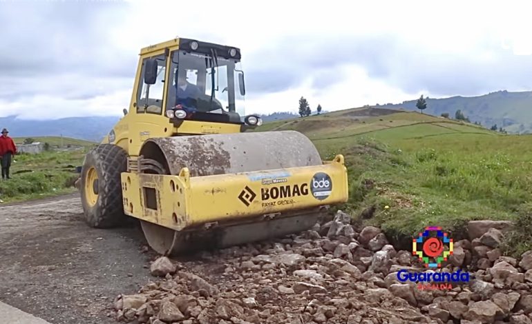 AVANZA LA AMPLIACIÓN Y MEJORAMIENTO VIAL EN QUINUA CORRAL