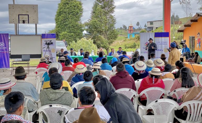 Cochapamba inauguró Sistema de Agua Potable