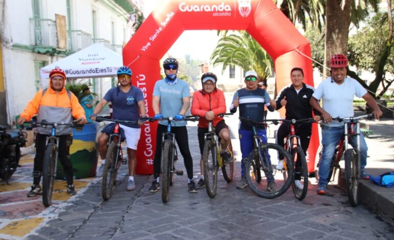 “GUARANDA EN BICI” FUE UN ÉXITO TOTAL