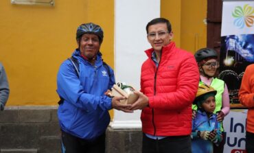 Guaranda, 25 de mayo de 2024 CICLISTAS A TRAVÉS DE LA RUTA DE BOLÍVAR VISITAN GUARANDA