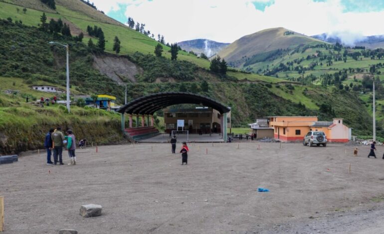 EL PARQUE INFANTIL EN PACHAKUTIK YA ES UNA REALIDAD