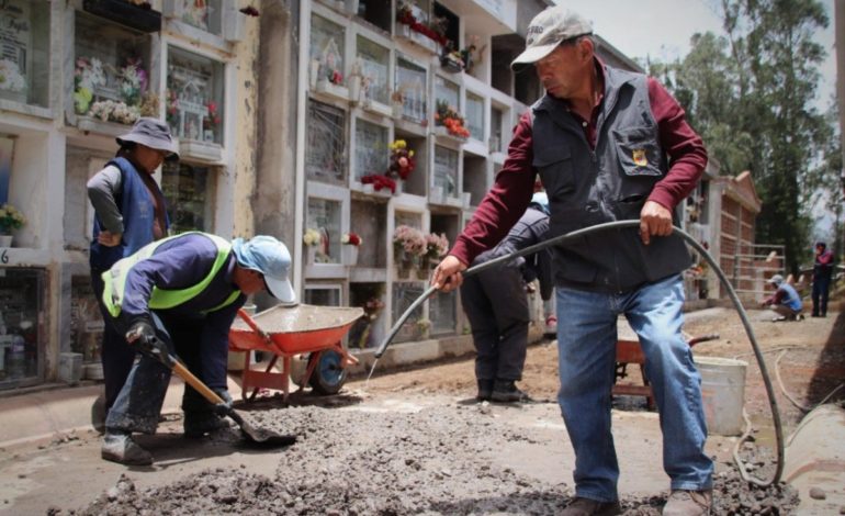 MANTENIMIENTO DE LOS CAMPOSANTOS PREVIO AL DÍA DE LOS DIFUNTOS