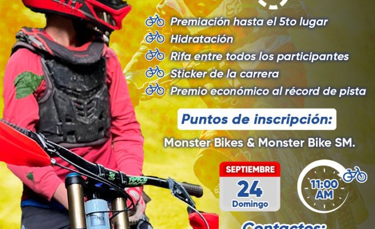 PARTICIPA EN LA CARRERA DE DOWNHILL ‘GUARANDA ERES TÚ 2023’