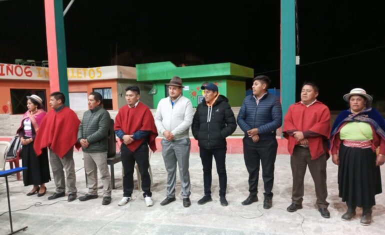 LA MUNICIPALIDAD FELICITA AL NUEVO DIRECTORIO UNIÓN Y PROGRESO